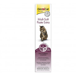 GimCat Malt-Soft Extra - Паста Для Виведення Шерсті Зі Шлунку Котів, 100г