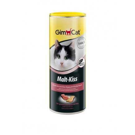 GimСat Malt-Kiss - Вітаміни для виведення шерсті з шлунку котів, (ПОШТУЧНО)