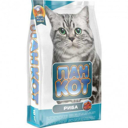 ПАН КІТ корм для котів, риба (ціна вказана за 100г)