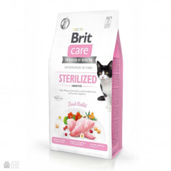 BRIT CARE для стерилізованих котів з кроликом (ціна вказана за 100г)