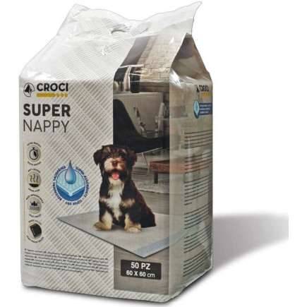 Пелюшки для собак CROCI Super Happy, 60х60см (ціна вказана за 1 шт)