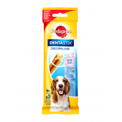 UA PEDIGREE® DentaStix®. Ласощі для дорослих собак середніх порід старших за 4 місяці.